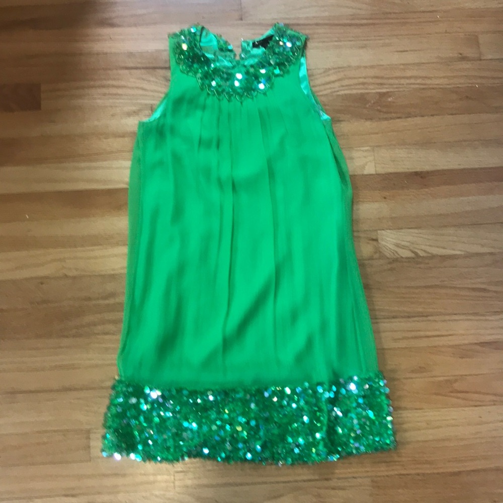 Green Sequin Betsey Johnson Dress